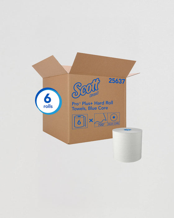 Kleenex Hard Roll Towel with Absorbency Pockets, 6/700'/cs *This is best quality. Ecologo Certified.