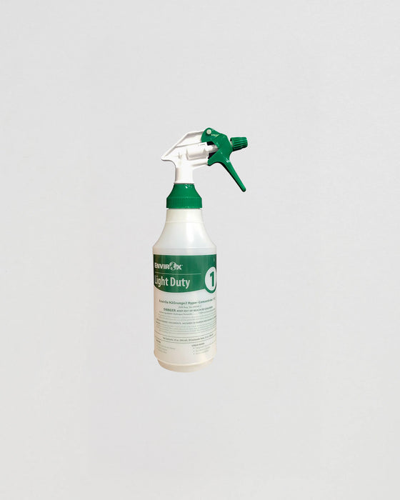 Labeled Bottle with Trigger for Envirox H2Orange 112 Cleaner- Low dilution