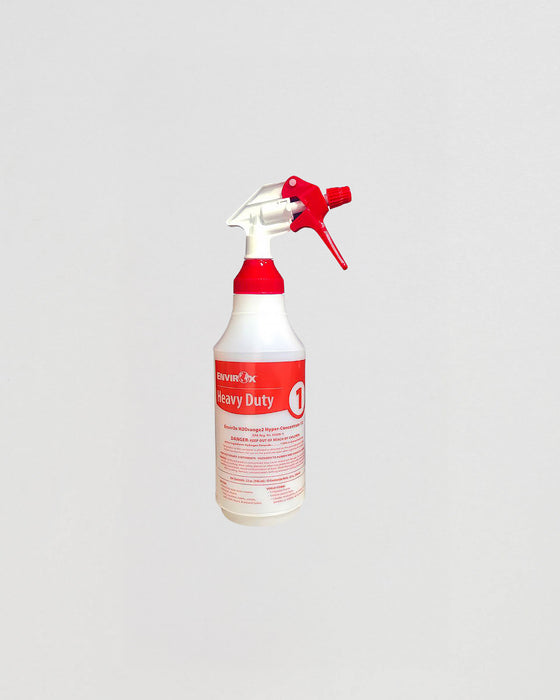 Labeled Bottle with Trigger for Envirox H2Orange 112 Cleaner-High dilution