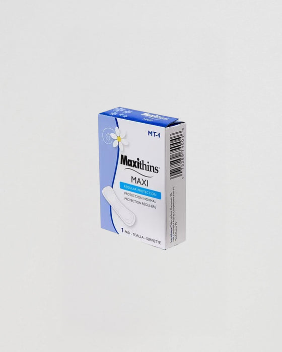 Maxithins® Pad White Vend Box #4 250/Case