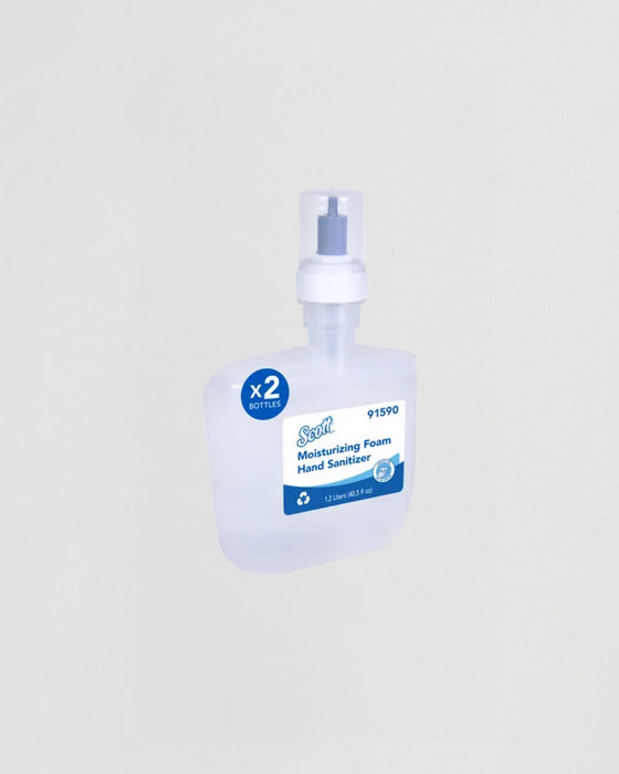 Scott Foam Hand Sanitizer, Clear, 2/1.2 L/cs, Fresh scent