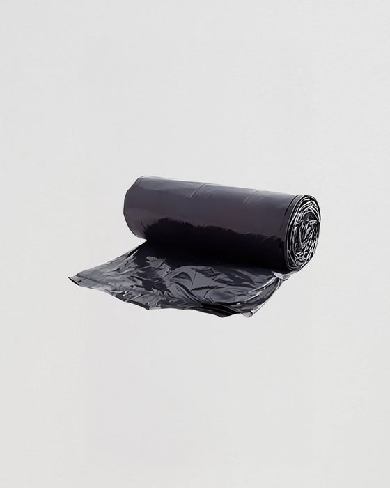 Victoria Bay Can Liner 43X46 IN 45-50 GAL Black LLDPE 1.2MIL Roll 100/Case