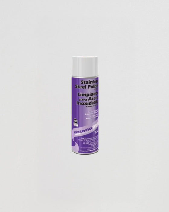 Victoria Bay Stainless Steel Polish 15 OZ Aerosol Oil-Based 12/Case