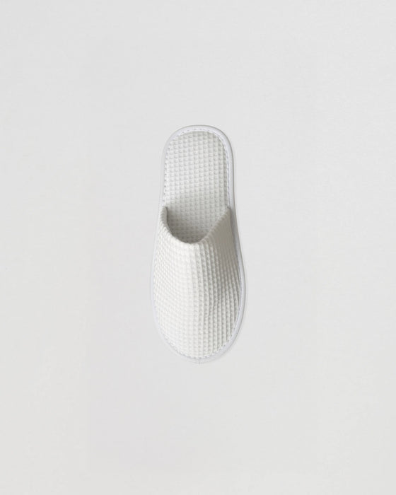 Closed-Toe Waffle Slippers