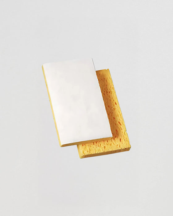 Yellow/White Non Scratch Scrubbing Sponge, 20/cs